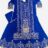 Lehnga royal blue